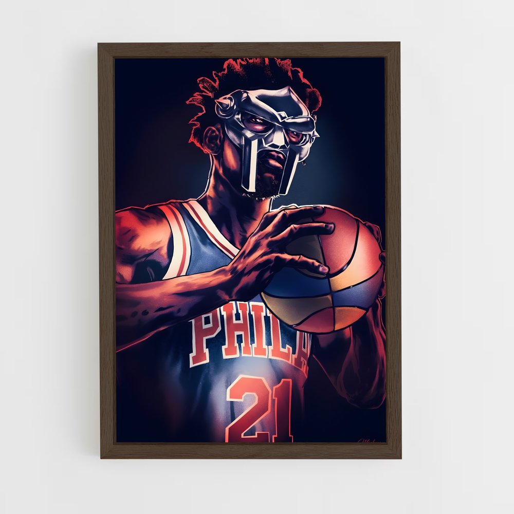 Poster Joel embiid – affiche Basketball (vue 5)
